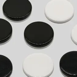 Mini Chess Checker Chips - Colorful Plastic Acrylic Tokens