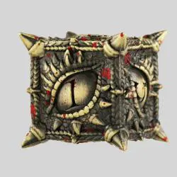 Custom Metal Dragon's Eye D&D Dice Set - Wholesale RPG Dice