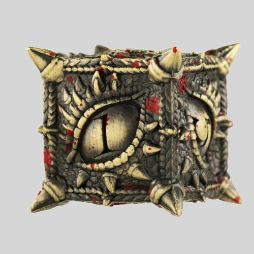 Custom Metal Dragon's Eye D&D Dice Set - Wholesale RPG Dice
