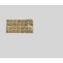 Acrylic Rummy Mahjong Tile Game Set Lucite Dominoes