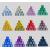 D6 12MM solid color with rounded corner
