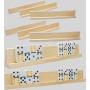 Wood Domino Racks - Mexican Train, Mahjong Holders