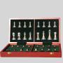 Acrylic Wooden Chess Set - Vintage European King Chess Game