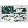 High Quality Ivory Mahjong Set - Singapore Numbered Tiles