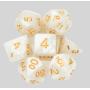 Udixi Polyhedral Acrylic Dice Set - D&D RPG Dice