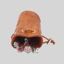 Custom Leather Dice Bag - D&D RPG Dice Cup (DHLP)