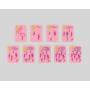 Pink Melamine Mahjong Board Game - Family Strategy Gift