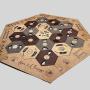 Custom Family Games Catan Board - Wedding Gift Wood Settler Game