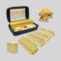 Israeli Mahjong Set - 106pcs Melamine Tiles with Wooden Base