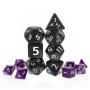 HD Big Purple Pearl Dice Set - D&D RPG Gaming Dice