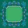 Mahjong Tiles Mat - Slip Resistant Tablecloth