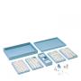 Luxury Leather Mahjong Set - Portable Wood Case, Maxjoy