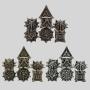 Custom Logo DND Dice Set - 7Pcs Polyhedral Metal Dice Box