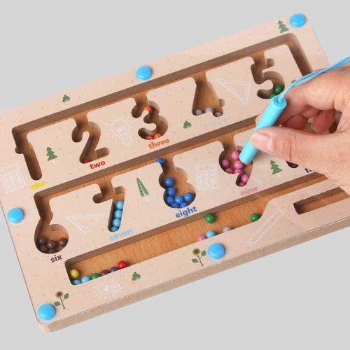 YUCI Color Digital Maze Puzzle - Montessori Educational Toy