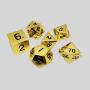 Custom Polyhedral Metal D&D Dice Set - Wholesale Zinc Alloy Dice