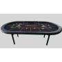 Folding Poker Table - Customizable Texas Holdem Casino Table