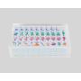Custom Luxe Acrylic Mahjong Set - Strategy Game with Storage Box