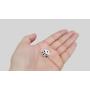 10mm White Black D6 Square Dice