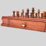 Chess Set Magnetic Wooden - 2 Extra Queens