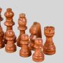 Wooden 5 in 1 Chess Board - Portable Travel Game Set