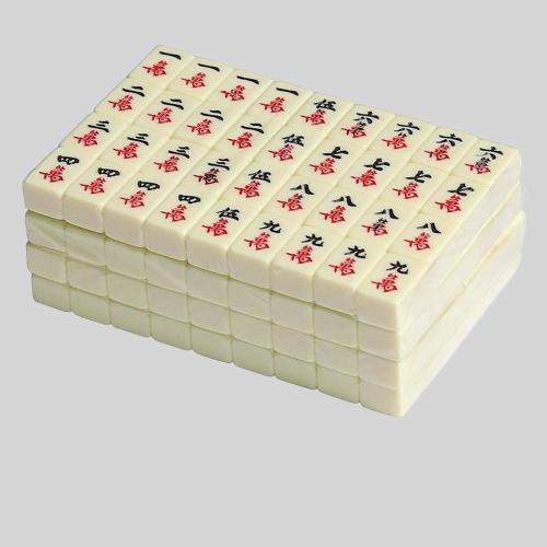 American Mini Mahjong Tiles Travel Game Set