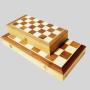 Custom Wood Chess Set - Bamboo, OEM/ODM, 24x24cm
