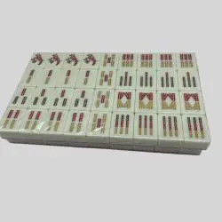 Customizable Mini Travel Mahjong Set - Acrylic Tiles