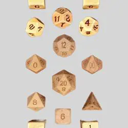 Custom Wooden Meeple Family Dice Set - Jayw