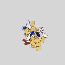 Vintage Enrobed Mahjong Tiles – Luxury Acrylic Set