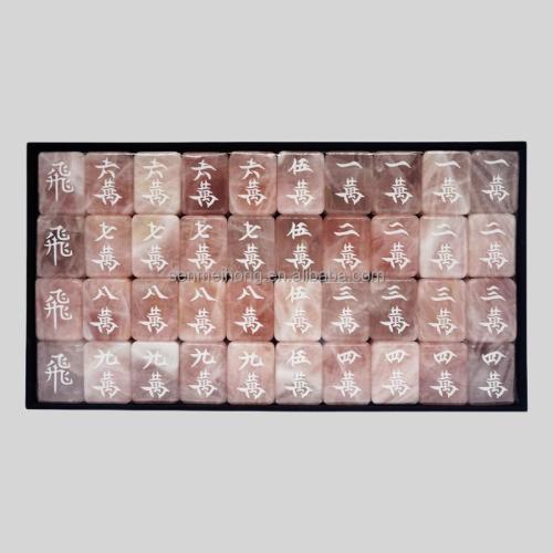 Custom Jade Mahjong Set - Case, Tiles, Accessories (SMH)