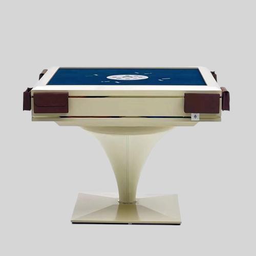 Luxury Automatic Mahjong Table - 4 Player Leather Game Table