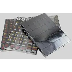 Black Cool Mahjong Set - Acrylic Majiang Tiles, Deluxe Entertainment