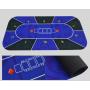 Custom Rubber Play Mat - Logo, Poker, Gambling, Round Shape