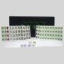 Mini Acrylic Mahjong Set, Travel Portable Gift Set
