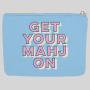 Mahjong Tile Storage Bag Customizable Canvas Pouch