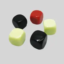 Custom Rounded Acrylic D6 Dice - TouMi TMD6