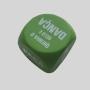 Custom Eco-Friendly Dice Cube - SEJ Logo Stress Ball