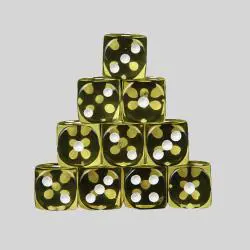 Translucent Dice - Customizable, Multi-Sided, Wholesale