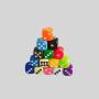Acrylic 16mm D&D Dice - Bulk Wholesale Stock