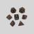 Glitter brown