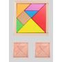 DIY Tangram 3D Puzzle Blocks Kids Learning Toys