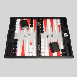 Custom Folding Leather Backgammon Board - YBS