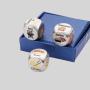 Custom Stainless Steel Dice Set - Colorful Food Pattern Cube D&D Dice