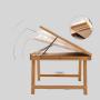 AJUNION 1000 Piece Folding Wooden Jigsaw Puzzle Board