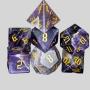 Amethyst Dice Set - D&D Polyhedral Dice