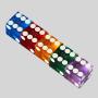 Custom Acrylic Dice Set - 5mm DND Gaming Dice with Metal Case