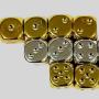 Metal Dice, Wholesale Custom Polyhedral Dice