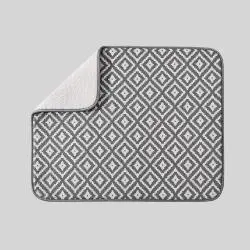 Cathylin 40x46cm Gray Microfiber Placemats