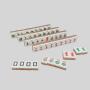 Pink Mini Acrylic Mahjong Set - Wholesale Domino Game