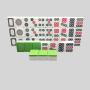 Professional 42# Mahjong Set - Melamine Tiles